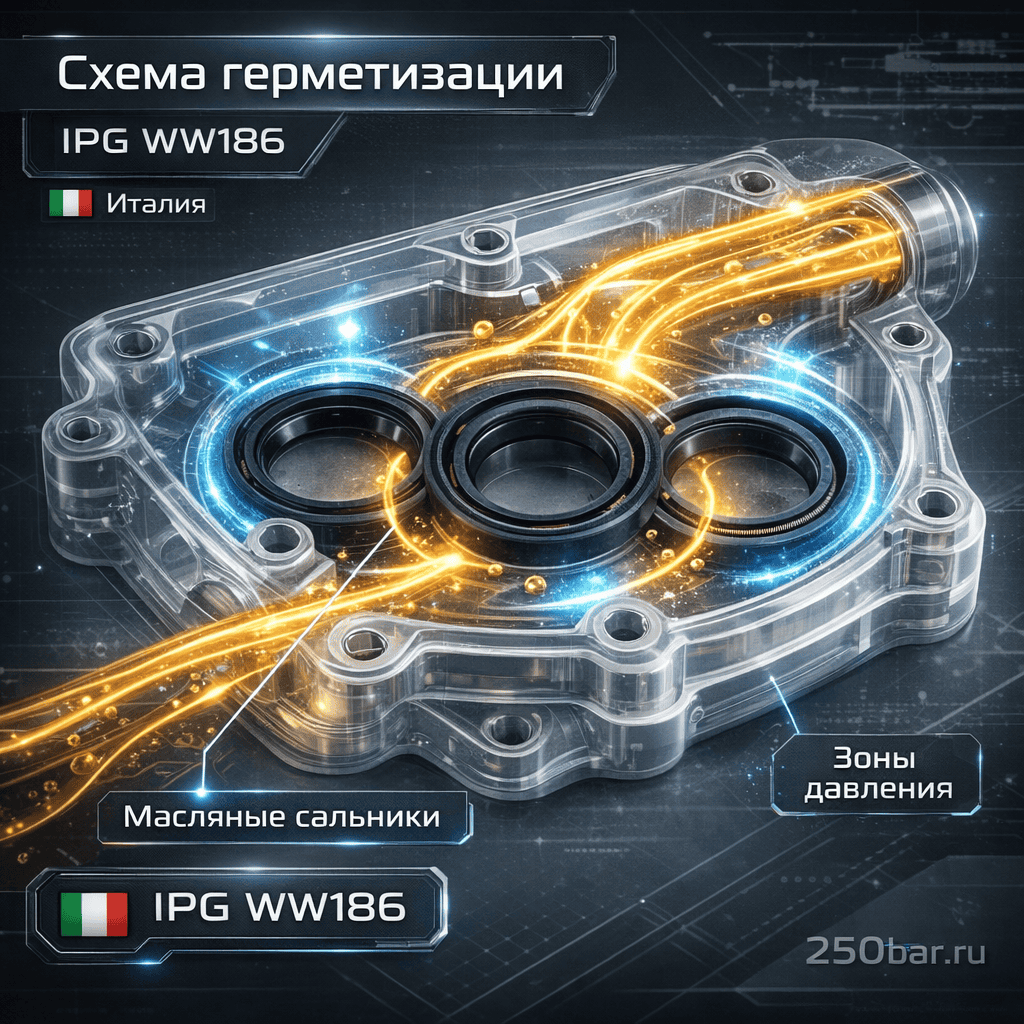 🛢️🔧 Сальники масляные IPG WW186 🇮🇹 — защита картера и стабильная работа насоса Маркетплейс высокого давления - 250bar.ru 3 🛢️🔧 Сальники масляные IPG WW186 🇮🇹 — защита картера и стабильная работа насоса 3
