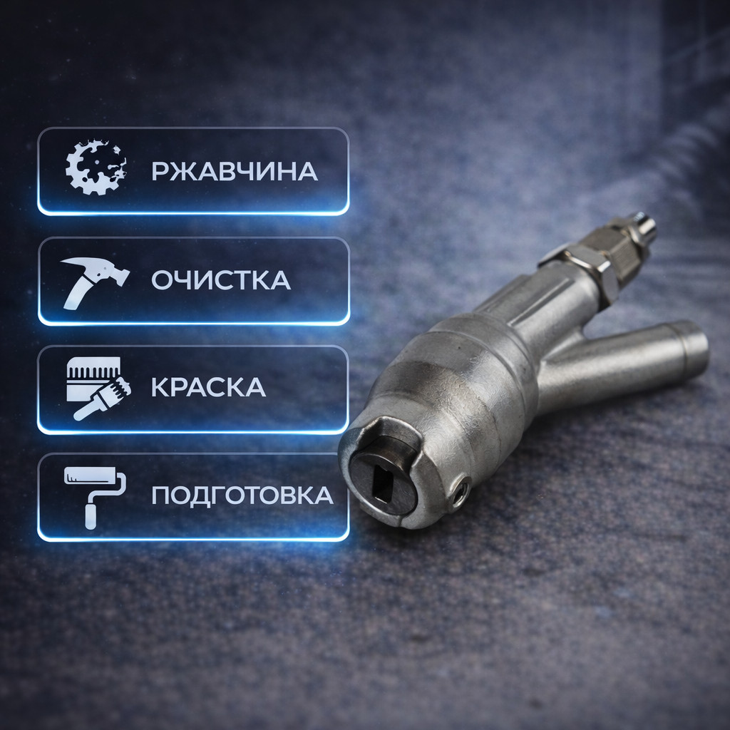 🟫💥 Пескоструйная насадка 500 бар 🇨🇳 — для очистки и снятия ржавчины