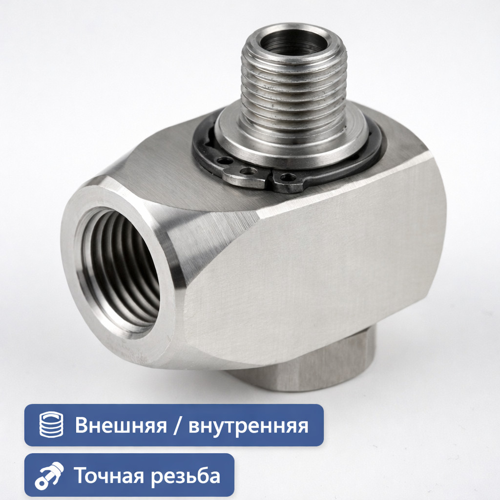 🔄🔩 Муфта вращения потолочной консоли A36‑14M14F (1/4″)