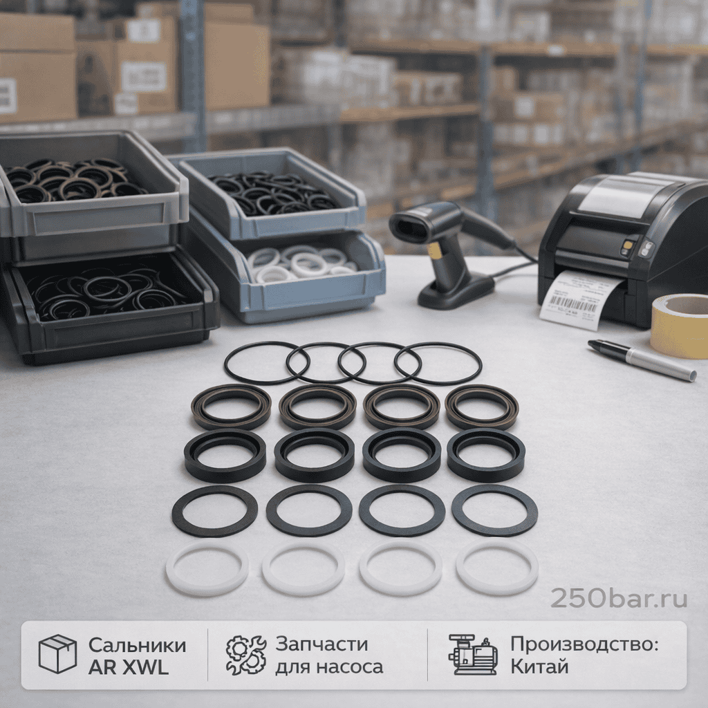 💧🔧 Сальники водяные AR XWL 🇨🇳 — комплект ВД и НД для XWL 41.20 / 42.15 / 50.15 Маркетплейс высокого давления - 250bar.ru 3 💧🔧 Сальники водяные AR XWL 🇨🇳 — комплект ВД и НД для XWL 41.20 / 42.15 / 50.15 3