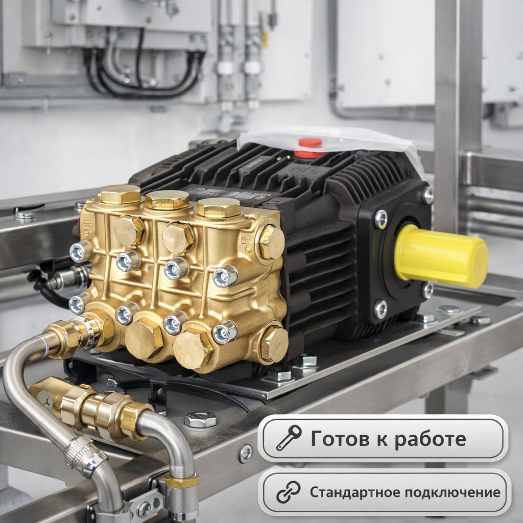 🔧💧 Плунжерный насос Annovi Reverberi RK 15.20 (200 бар, 15 л/мин)