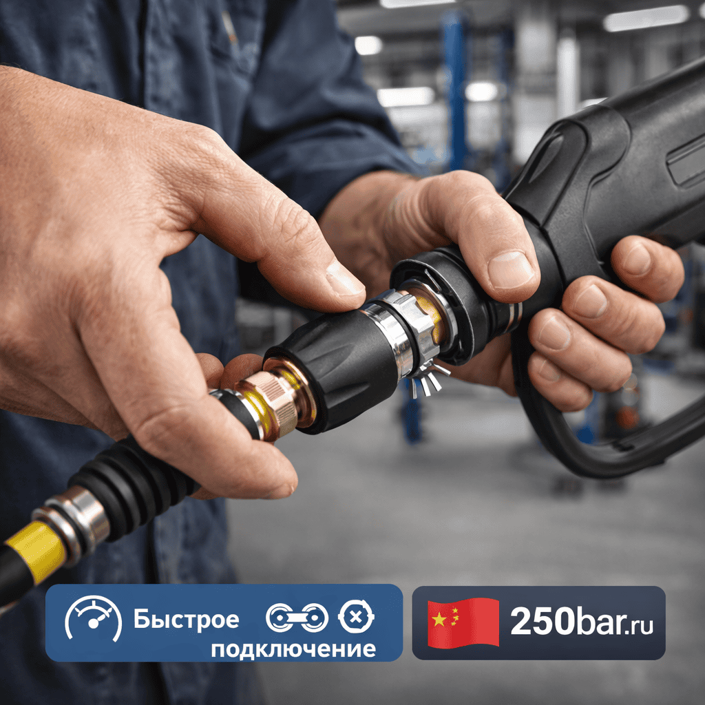 🔩💧 Байонет KW нержавеющая сталь 🇨🇳 — быстросъём, аналог R+M