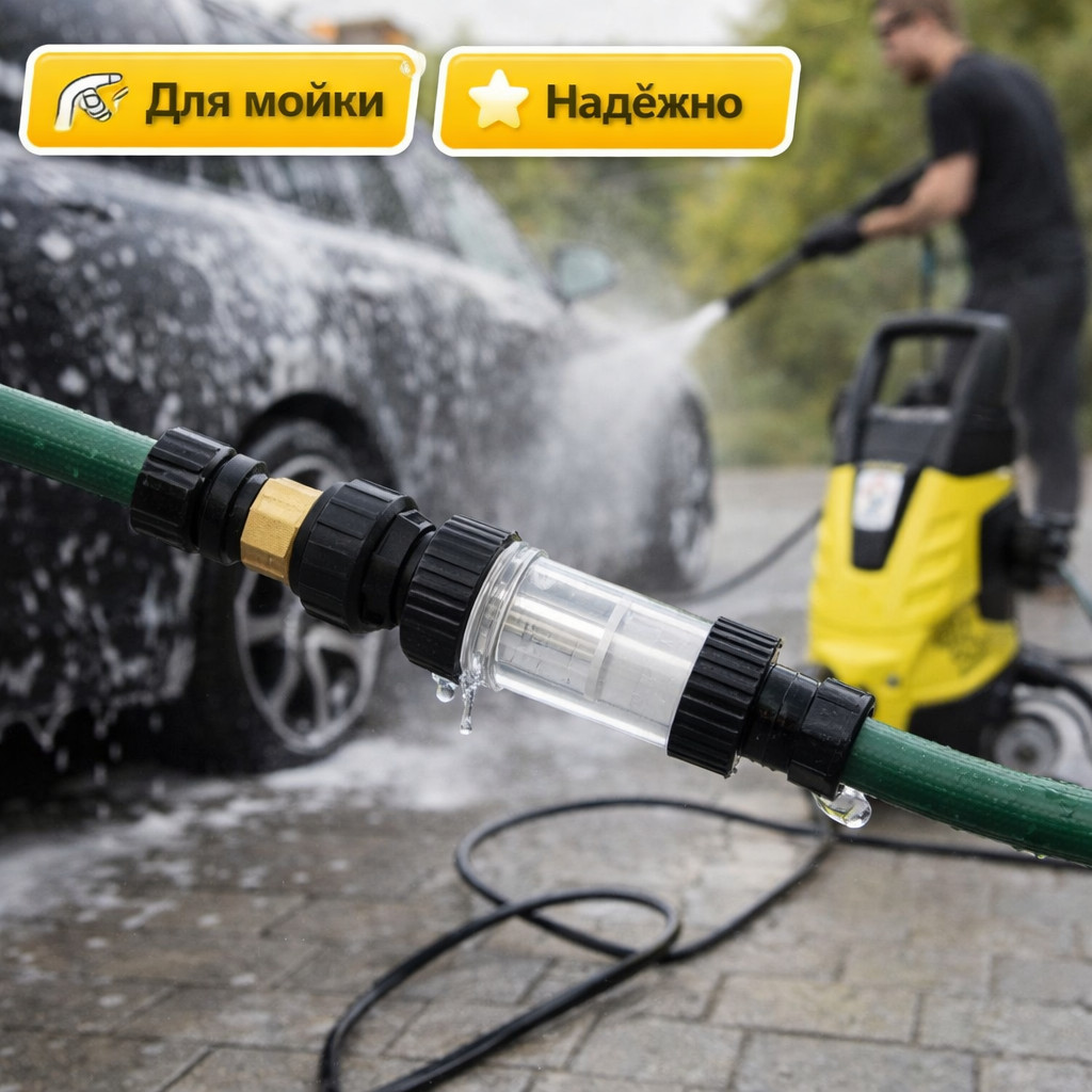 💧🛡 Фильтр для бытовой минимойки — WF01