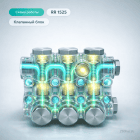 🧠💧 Головная часть насоса Annovi Reverberi RR 1525 в сборе — клапанный блок 5