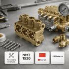 🧱🔧 Клапанный блок Hawk NMT 1520 🇨🇳 — пустой корпус для ремонта насоса 6