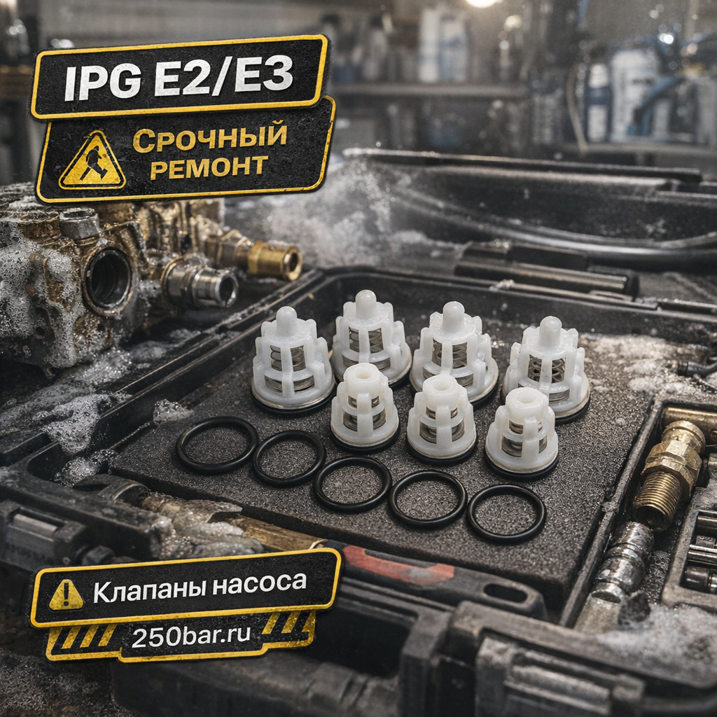 🧠💧 Клапаны IPG Evolution E2 / E3 — комплект KIT 269 для стабильного давления