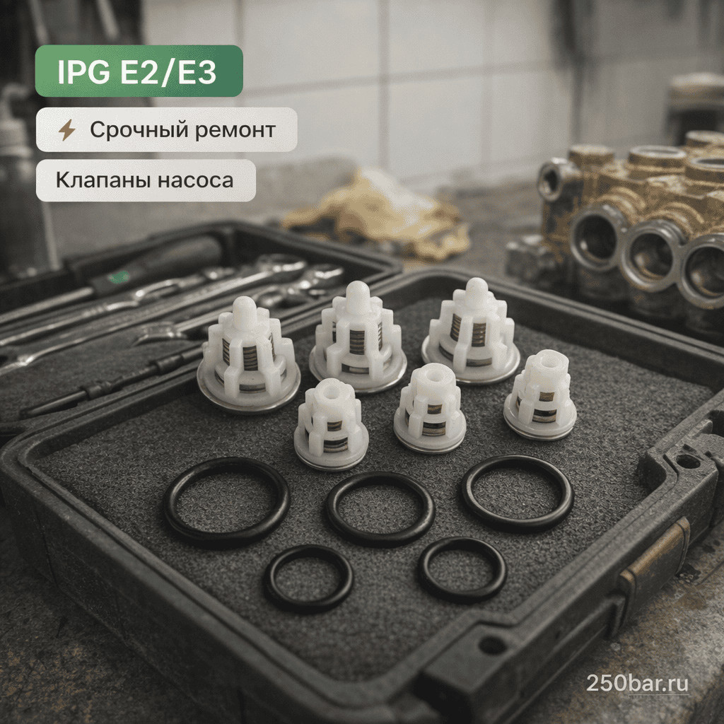 🧠💧 Клапаны IPG Evolution E2 / E3 — комплект KIT 269T для стабильного давления