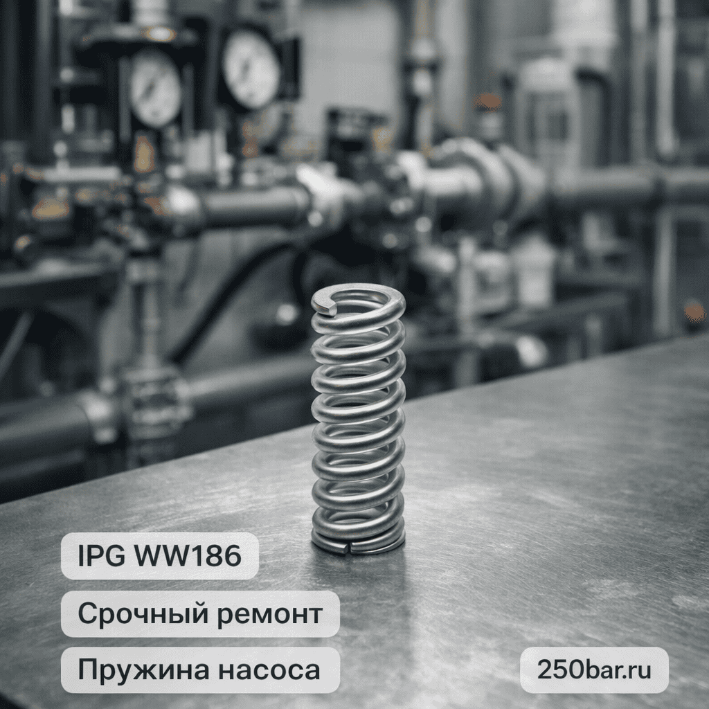 🌀🔧 Малая пружина IPG WW186 — точная работа клапанов и стабильное давление