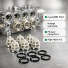 🔩 Набор клапанов для насоса Hawk NMT 1520 — плунжерный насос ВД 4