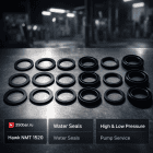 💧 Набор водяных сальников для насоса Hawk NMT 1520 — герметизация ВД и НД 3