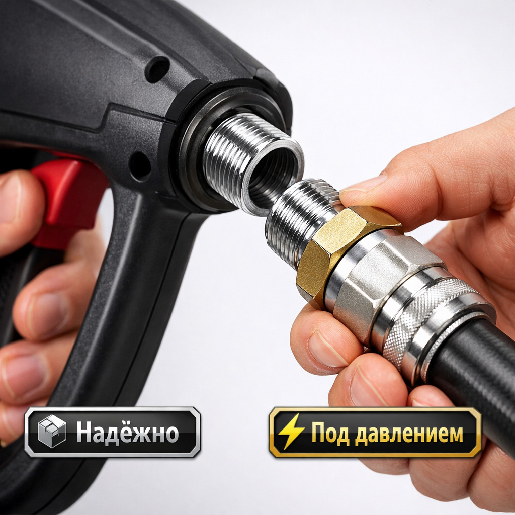 🔫🔄 Пистолет G05 с вращением — 275 бар, 40 л/мин для АВД