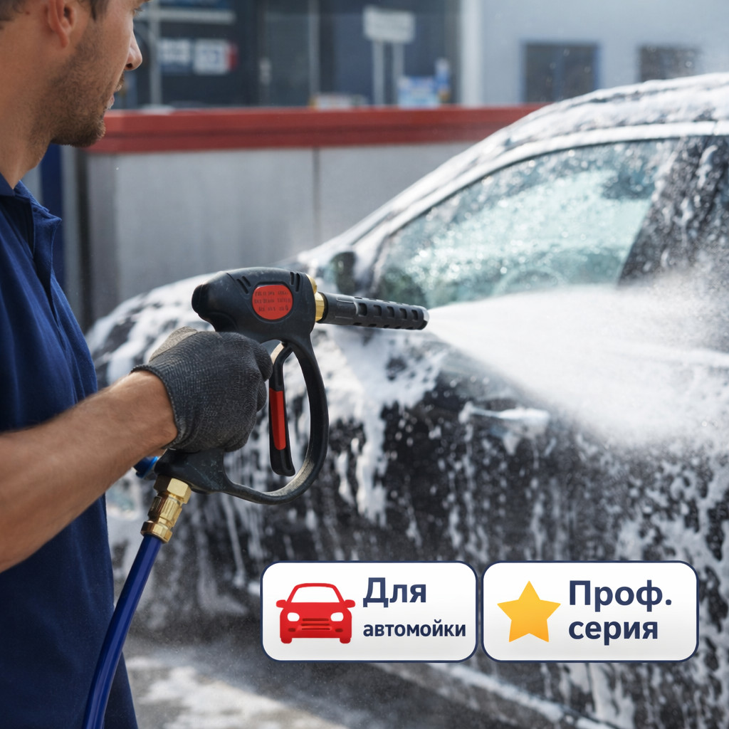 🔫🔄 Пистолет G08P с вращением (аналог MV925) — 275 бар, 30 л/мин