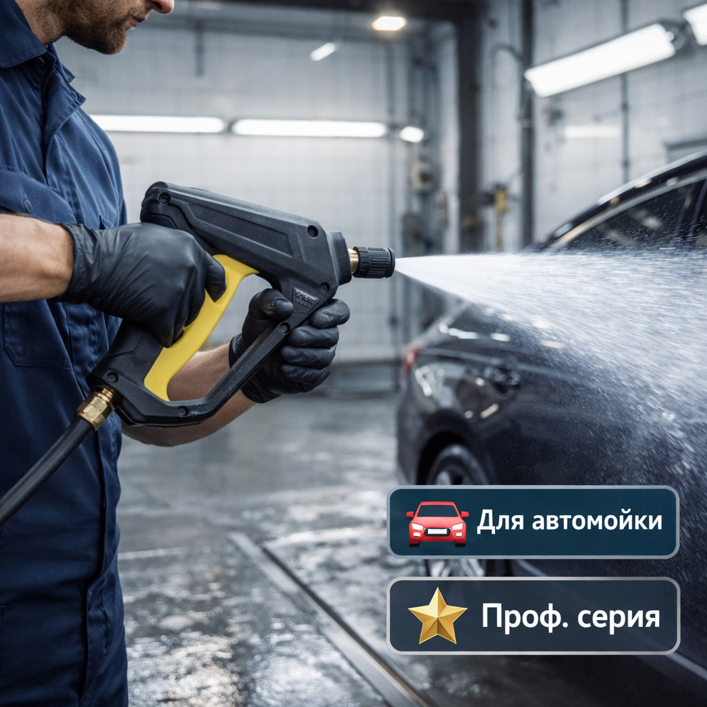 🔫💧 Пистолет SG09 M22–M22 для Karcher HD — 300 бар, 30 л/мин