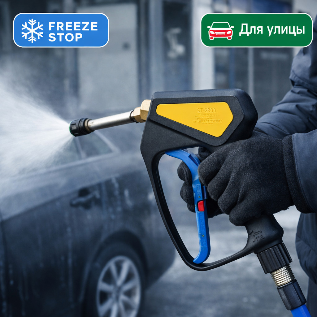 ❄️🔫 Пистолет ST‑2300 Weeping Low FREEZE STOP (аналог R+M) для АВД