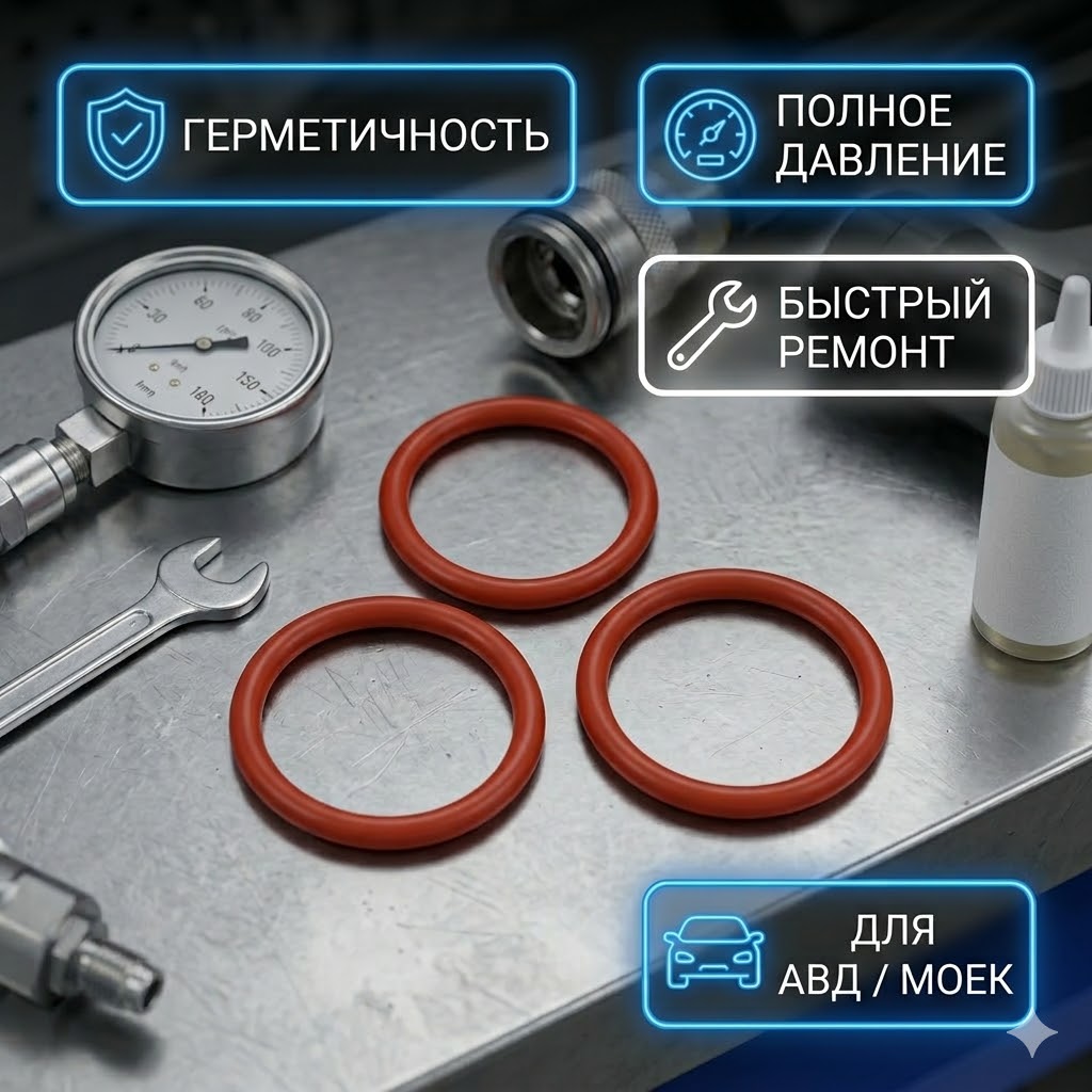 🔧💧 Ремкомплект байонета ARS 🇨🇳 — уплотнительные кольца для быстросъёма Маркетплейс высокого давления - 250bar.ru 🔧💧 Ремкомплект байонета ARS 🇨🇳 — уплотнительные кольца для быстросъёма