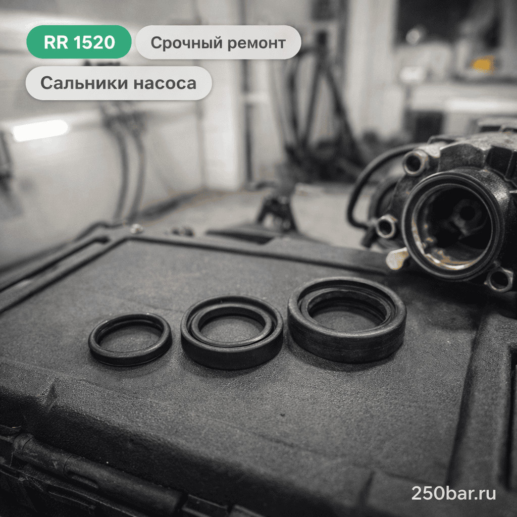 💧 Сальники для насоса Annovi Reverberi RR 1520 — комплект ВД и НД