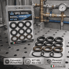 💧🔧 Сальники водяные IPG ROYAL PRESS 🇮🇹 — комплект ВД и НД KIT 69 4