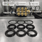 💧🔧 Сальники водяные IPG WW186 🇮🇹 — комплект ВД и НД для насоса 4