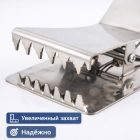 🦀🧱 Широкая прищепка «Краб» для ковриков из нержавеющей стали HLDR03 4