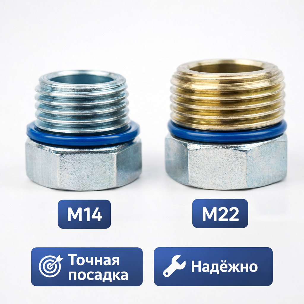 🧵🚿 Шланг 10 м ПВХ M14–M22 — PH0108‑10