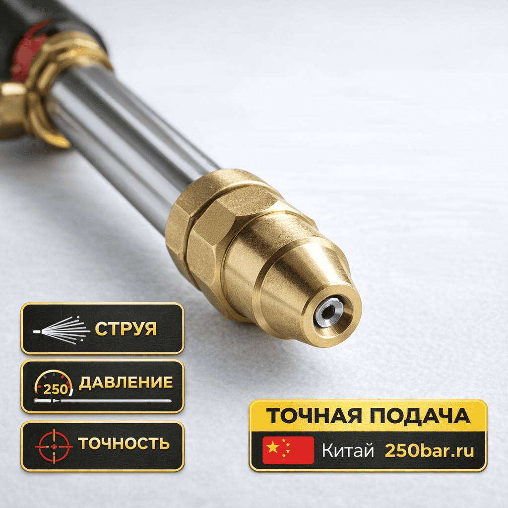 🏢🚿 Телескопическая насадка L1002 🇨🇳 — мойка фасадов и стен на высоте