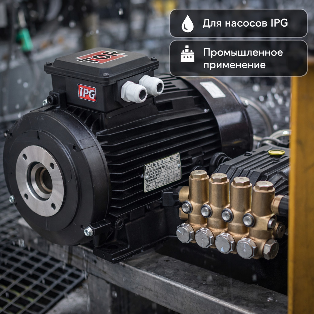 ⚙️🔌 Электродвигатель TOR 5,0 кВт 2850 об/мин (модель 28500)