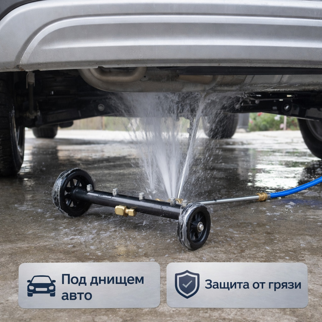 🚗💦 Насадка для мойки днища автомобиля TA05 (бытовая)