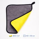 🧽✨ Салфетка микрофибра 40 × 30 см, 800 г/м² 4