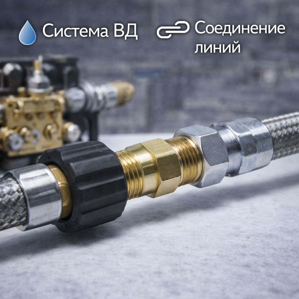 🔩🔗 Переходник М22 × 1,5 – 3/8″ внутренняя латунный A11B‑M22M38F