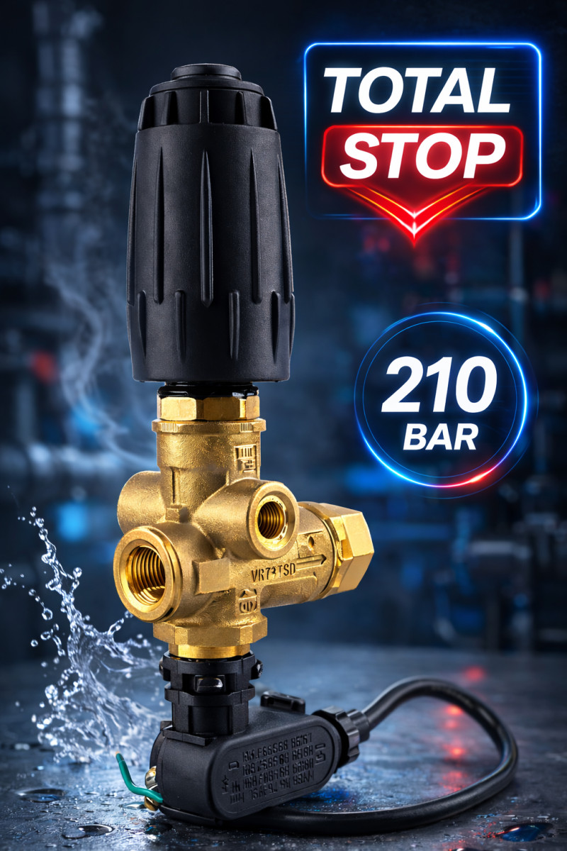 🔧⛔ Регулятор давления VRT3TSD 310 бар Total Stop (аналог VRT3)