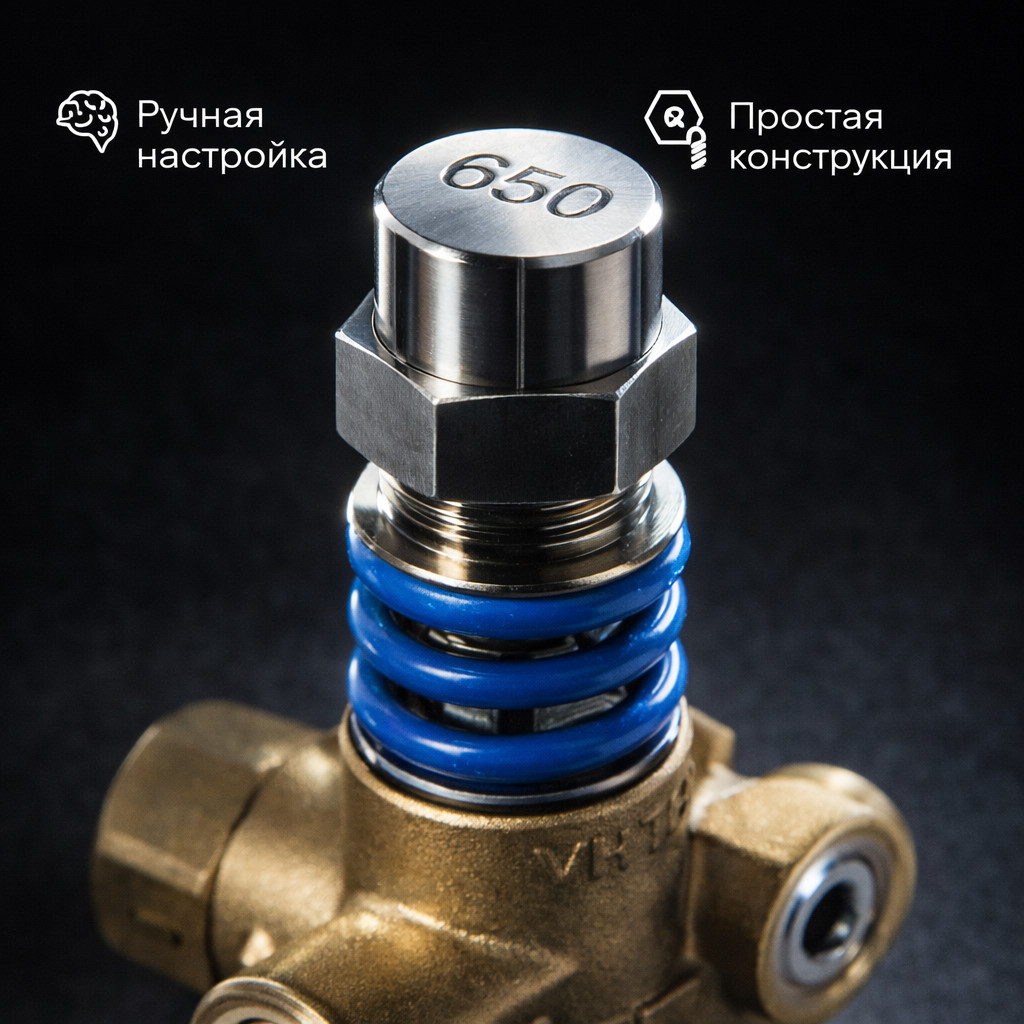 🔧💧 Регулятор давления Bypass 310 бар VRT3 (UV02, до 40 л/мин)