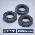 ⚙️ Сальники масляные IPG Evolution E3B2515 (KIT 271) 4