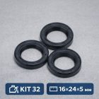 ⚙️ Масляные сальники Hawk NMT 1520 (KIT 32, 16×24×5) 4