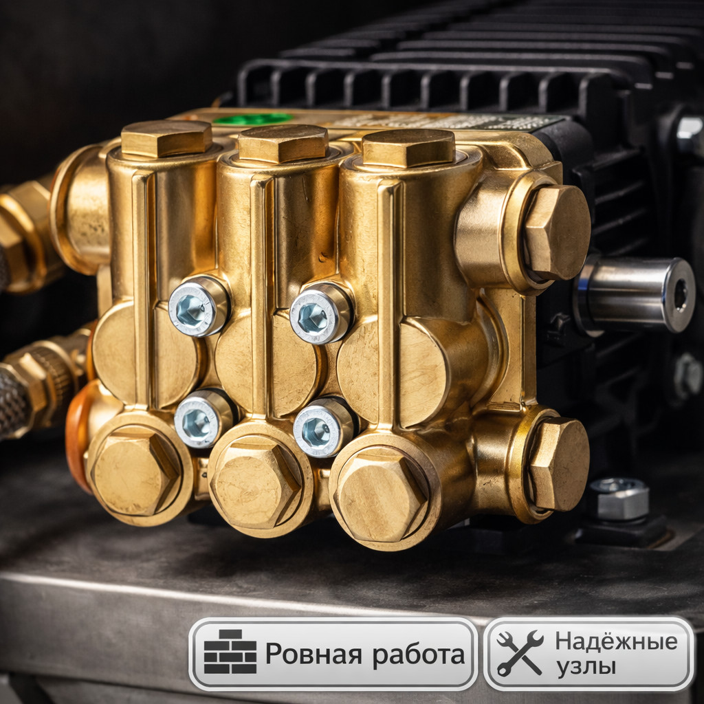 🔧💧 Плунжерный насос Bertolini WBL 1016 (160 бар, 10 л/мин)