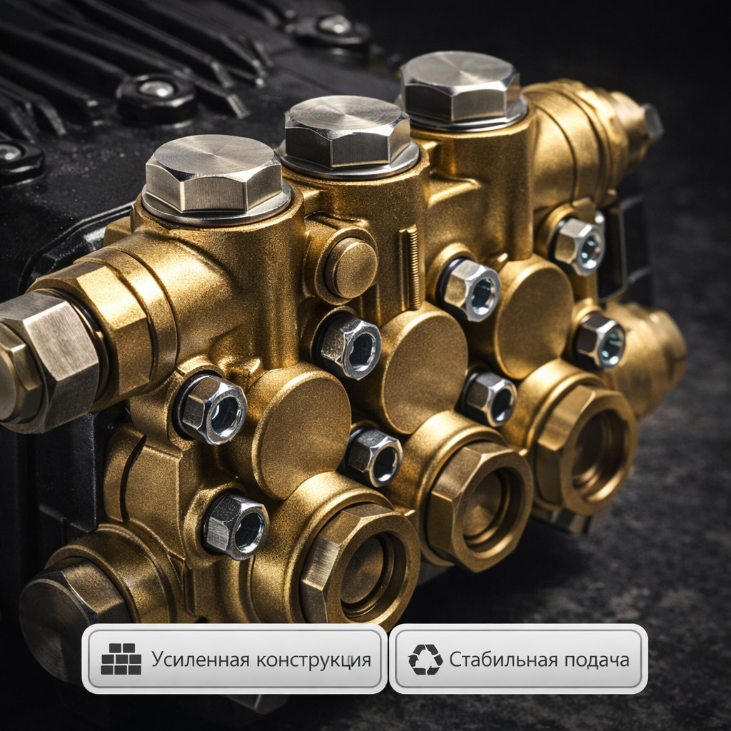 🔧💧 Плунжерный насос Udor BKC 1530S (300 бар, 15 л/мин)