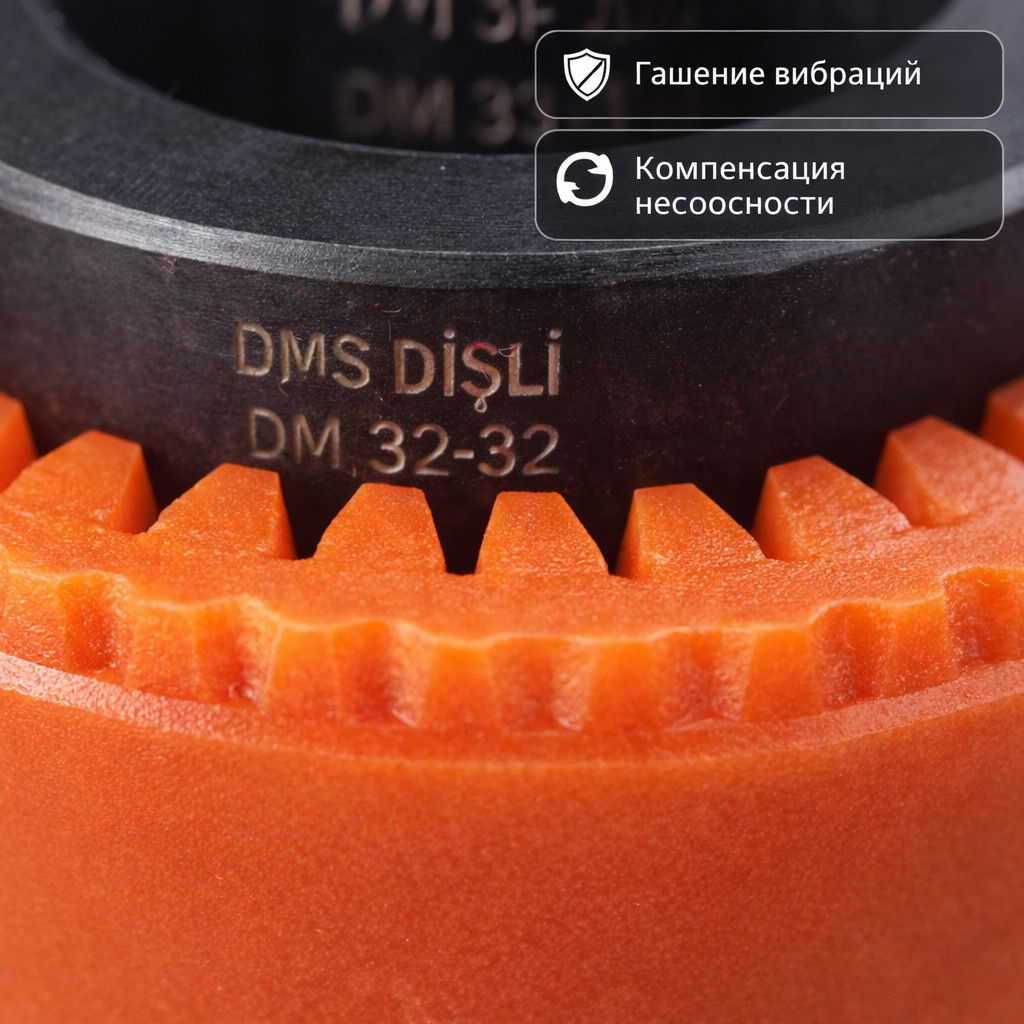 ⚙️🔗 Эластичная муфта 24 × 32 мм стандартная (2432TS) Маркетплейс высокого давления - 250bar.ru 3 ⚙️🔗 Эластичная муфта 24 × 32 мм стандартная (2432TS) 3