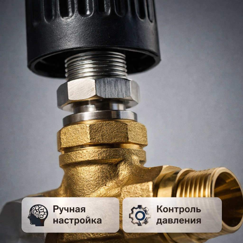 🔧💧 Регулятор давления Bypass 250 бар UV0301 (до 40 л/мин)
