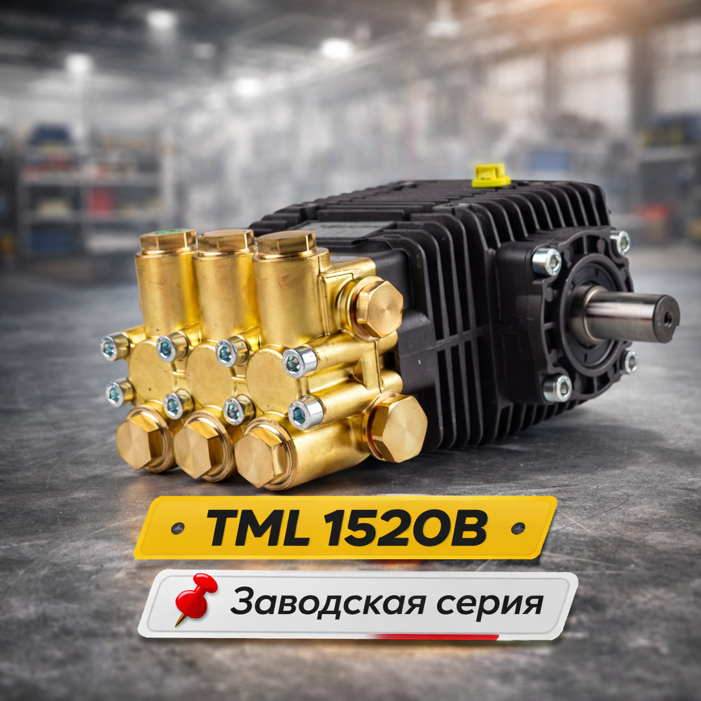 🔧💧 Плунжерный насос Bertolini TML 1520B (200 бар, 15 л/мин) Маркетплейс высокого давления - 250bar.ru 3 🔧💧 Плунжерный насос Bertolini TML 1520B (200 бар, 15 л/мин) 3
