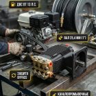 🔧💧 Плунжерный насос Danau DBD‑1810A5 (186 бар, 26 л/мин) Маркетплейс высокого давления - 250bar.ru 6 🔧💧 Плунжерный насос Danau DBD‑1810A5 (186 бар, 26 л/мин) 6