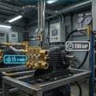 🔧💧 Плунжерный насос Hawk CHD 1520 (200 бар, 15 л/мин) 6