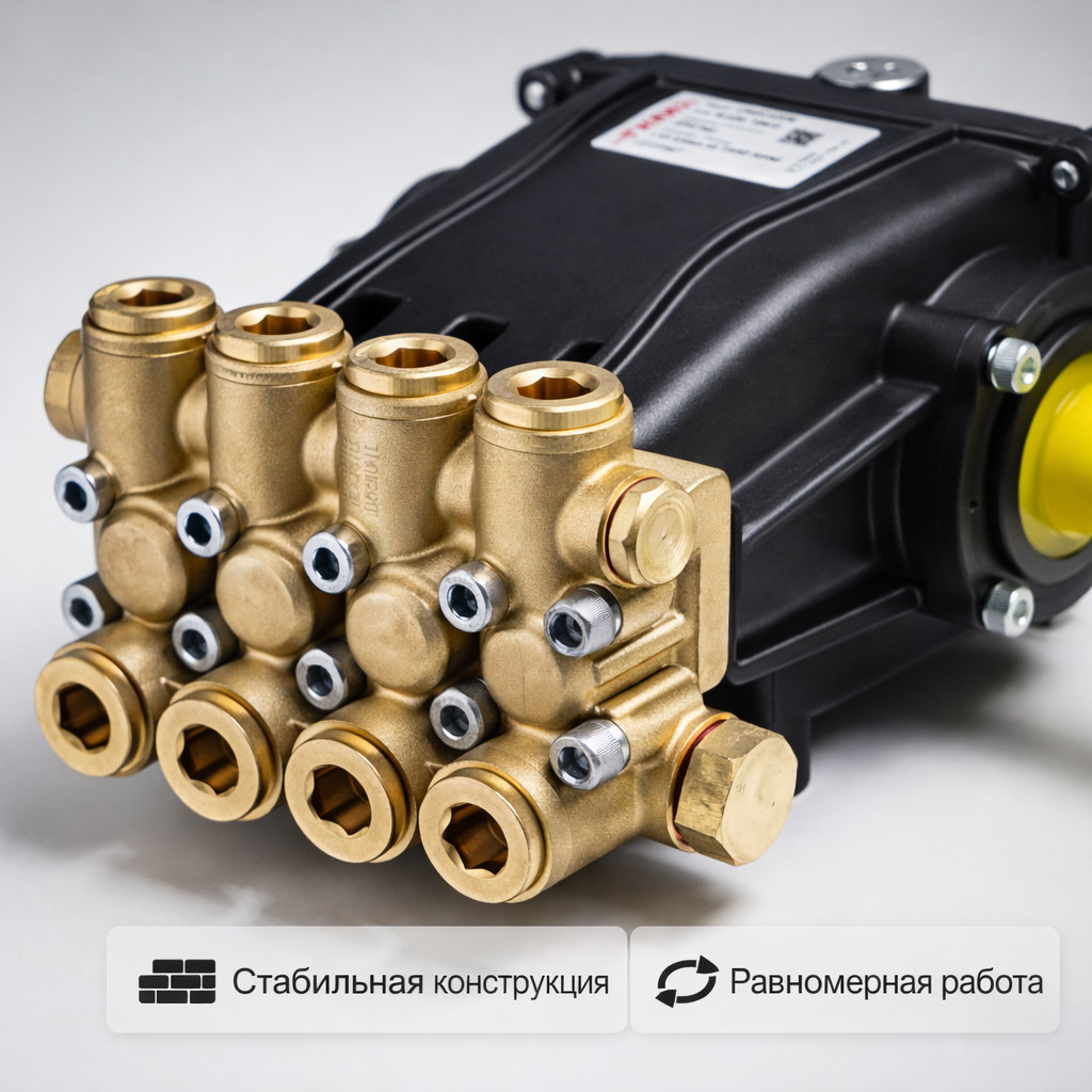 🔧💧 Плунжерный насос Hawk CHD 1520 (200 бар, 15 л/мин)