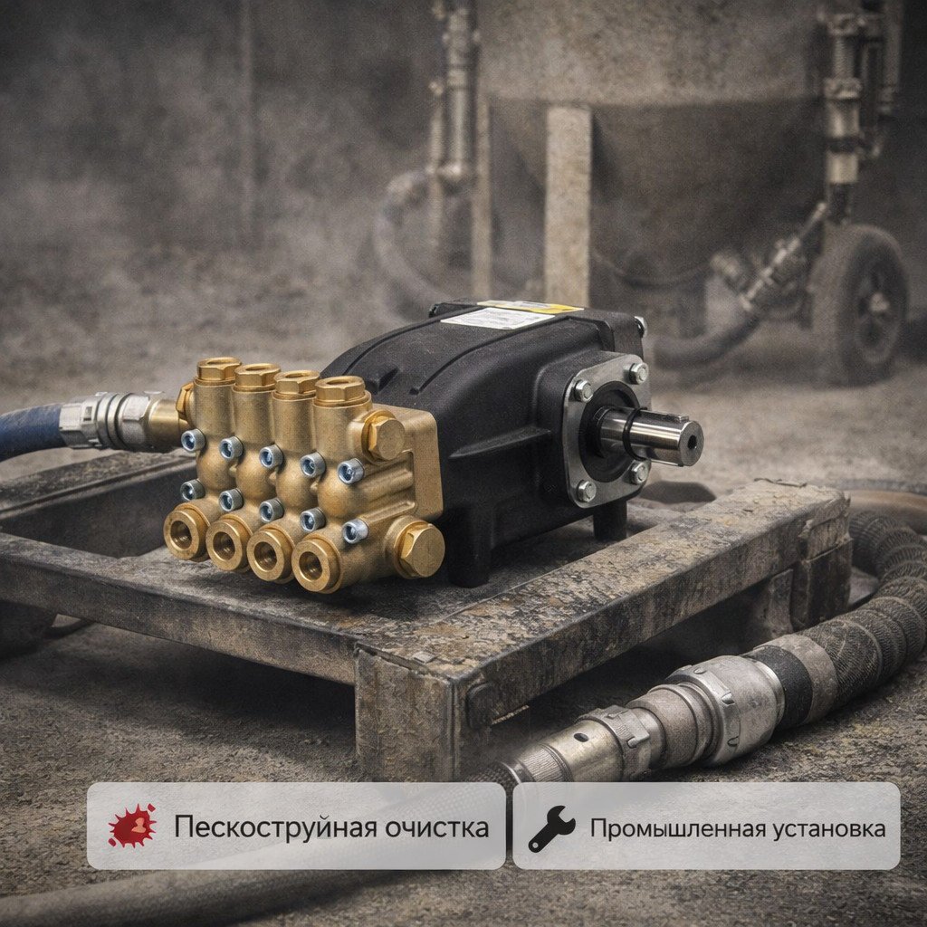 🔧💧 Плунжерный насос Hawk PX1735IR (350 бар, 17 л/мин)