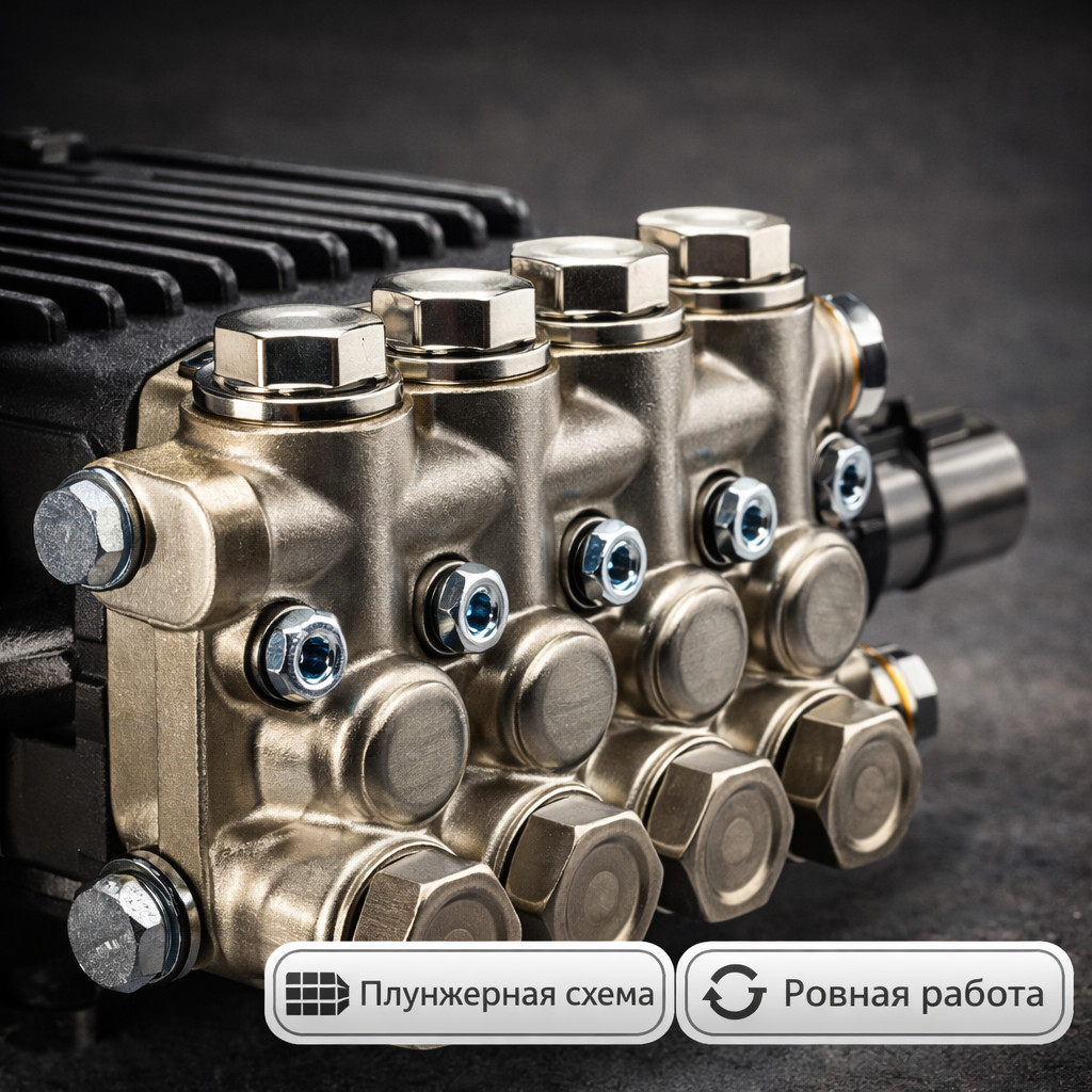 🔧💧 Плунжерный насос Hawk RN 1520 (200 бар, 15 л/мин) Маркетплейс высокого давления - 250bar.ru 🔧💧 Плунжерный насос Hawk RN 1520 (200 бар, 15 л/мин)