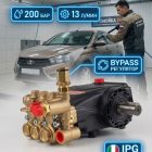 🔧💧 Плунжерный насос IPG E2D2013 с регулятором bypass (200 бар, 13 л/мин) 4