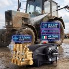 🔧💧 Плунжерный насос Mazzoni MD15250 (250 бар, 15 л/мин) 4