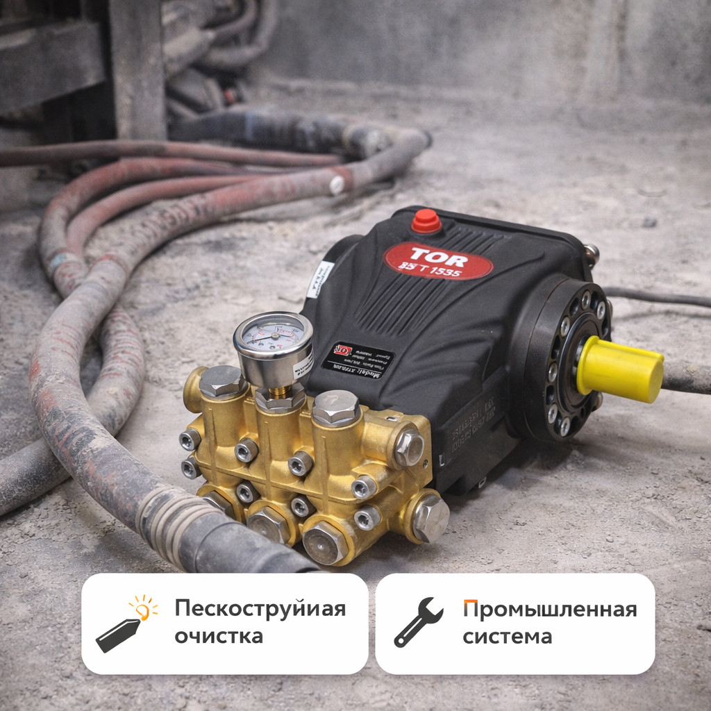 🔧💧 Плунжерный насос TOR ST 2335 (350 бар, 23 л/мин)