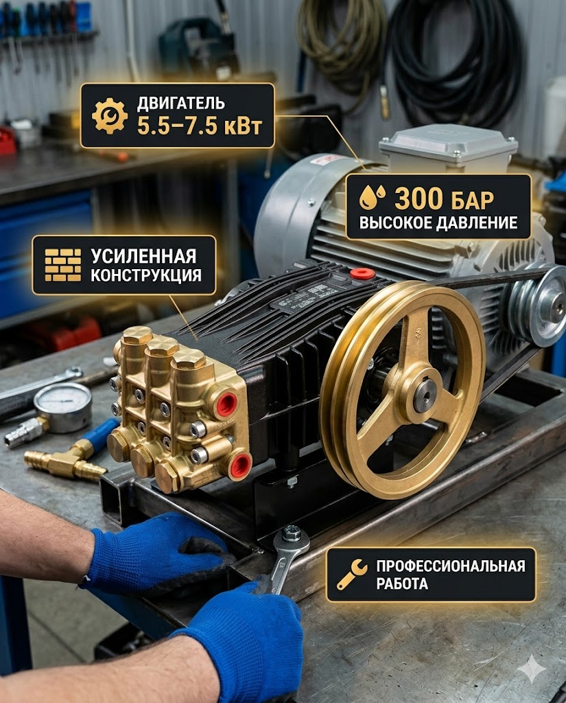 🔧💧 Плунжерный насос Udor BKC 1530S (300 бар, 15 л/мин) Маркетплейс высокого давления - 250bar.ru 3 🔧💧 Плунжерный насос Udor BKC 1530S (300 бар, 15 л/мин) 3