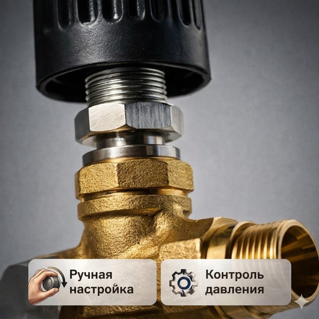 🔧💧 Регулятор давления Bypass 250 бар UV0301 (до 40 л/мин)