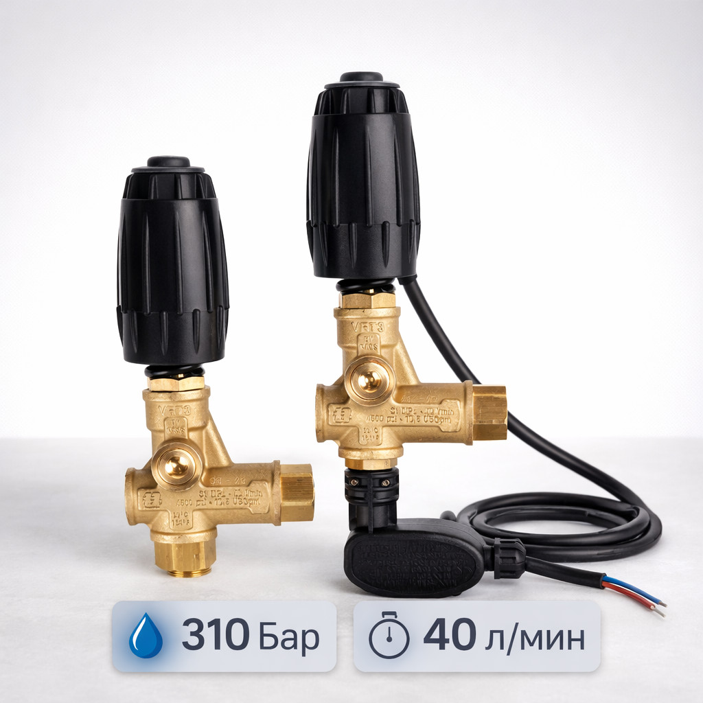 🔧🧲 Регулятор давления Mecline VRT3 310 бар (Bypass / Total Stop) Маркетплейс высокого давления - 250bar.ru 🔧🧲 Регулятор давления Mecline VRT3 310 бар (Bypass / Total Stop)