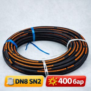 🧵 Шланг высокого давления Avenger DN8 SN2, 400 бар, бухта 50 м 2